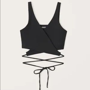 Abercrombie & Fitch wrap tank